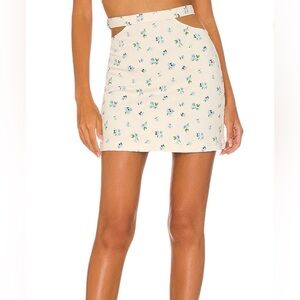 NWT WeWoreWhat Cut Out Skirt